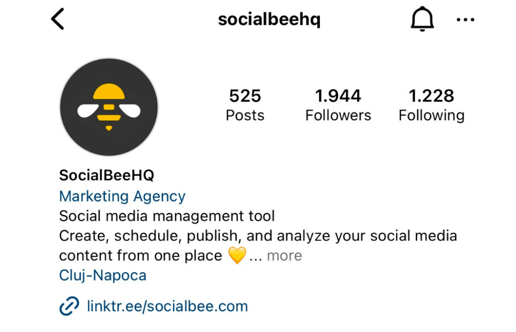 socialbee instagram handle