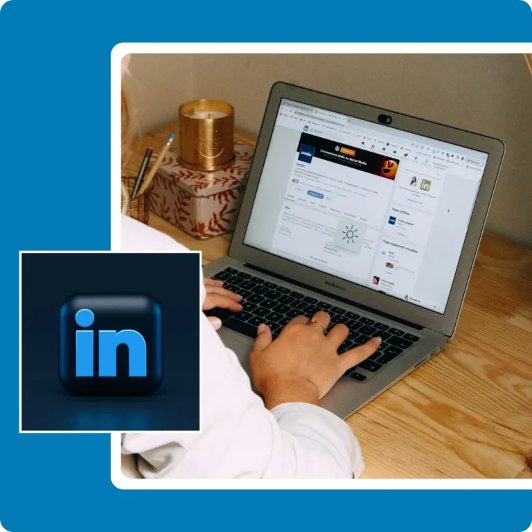 LinkedIn marketing visual